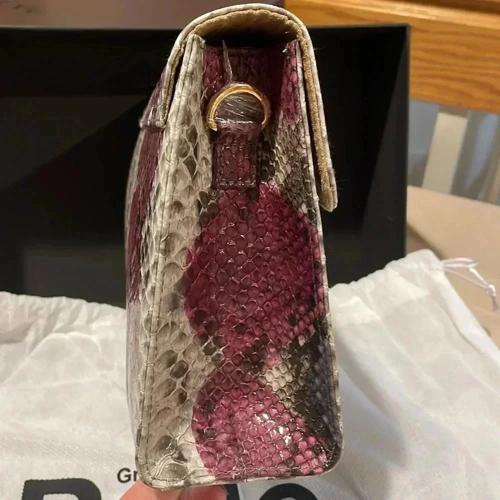 ๐NWT/Exotic Collection Python ๐ Pelle clutch - Picture 3 of 7